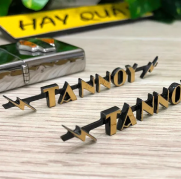 T4-12A​ Tem loa Tannoy đặc chủng dày 3mm CNC