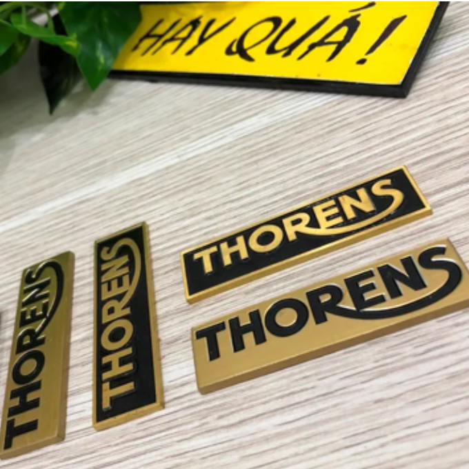 T04-12E​ Tem đồng Thorens dày 3mm CNC