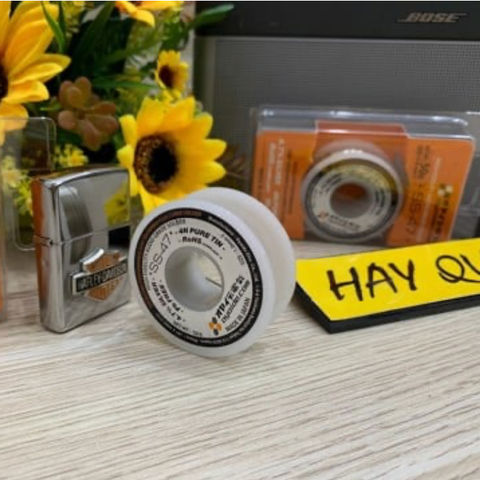  T9-12D Chì thiếc hàn Oyaide 4,7% bạc SS-47 - Hết hàng 