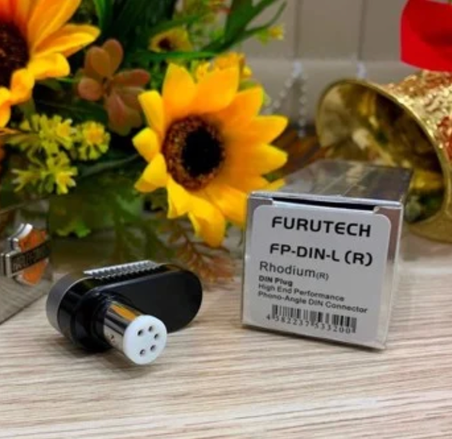 T1-09B Jack DIN phono Furutech bẻ góc - FP-DIN (L)