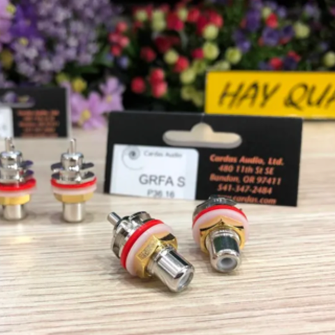  T5-09A RCA Cardas GRFA S P36.16 - GRFA Short Female RCA - Hết hàng 