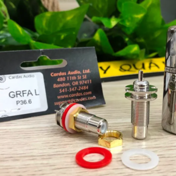 T5-09B RCA Cardas GRFA L P36.6 - GRFA Long Female RCA - Hết hàng