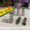 T6-04B Jack RCA Plug 10mm Audio Copper Connector  - 4pcs
