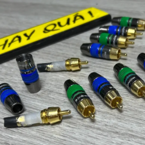  T6-04C​ Jack RCA hàng xịn hãng rã dây  - 1pcs 