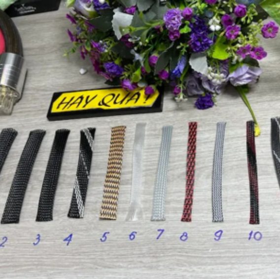 T6-07H Da rắn - Xác rắn - Ống gen lưới nylon luồn dây – Dũng Audio ...