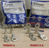 T6-10D (10 cái) Đầu cos dây KST RNB 8-8 RNBS 8-6 RNBS 14-6 - Vào được dây loại lớn - Insulated Spade Terminals