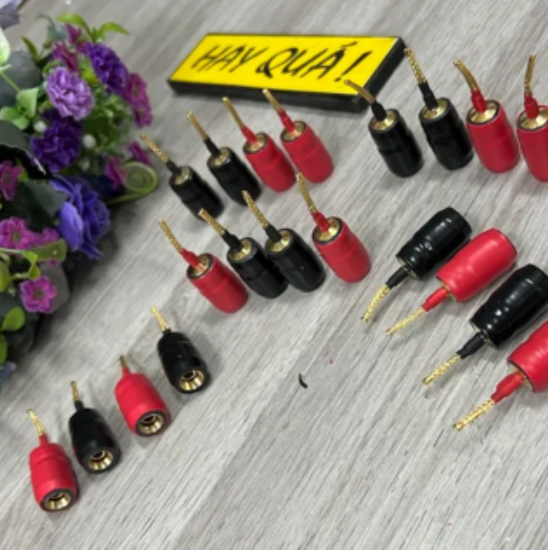 T6-21G Adaptor - Mỏ giun mềm ra lỗ cắm bắp chuối - Hết hàng