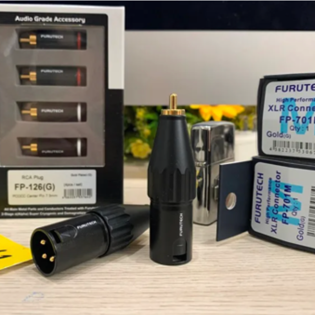 T6-23D​ Furutech Adaptor - Male XLR - Male RCA