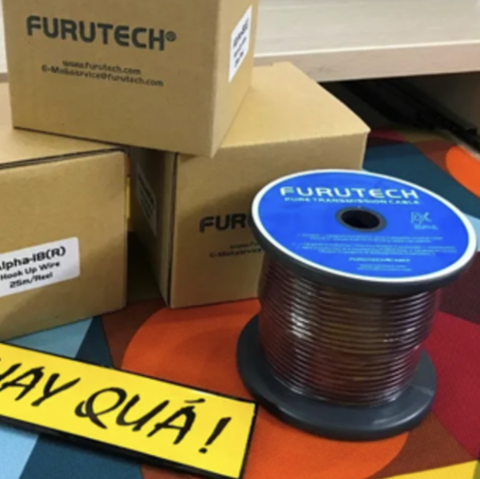  T10-05A​ Dây Furutech Alpha-18 Hook-Up Wires (R/G/W) 