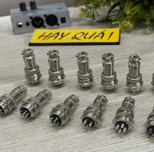 T14-18A Bộ Jack mini bắt chassis và dây - Công suất tốt