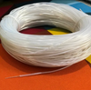 T9-17D​ Dây đồng mạ bạc lõi đơn (solid) 0,4mm - Bọc teflon dạng trong