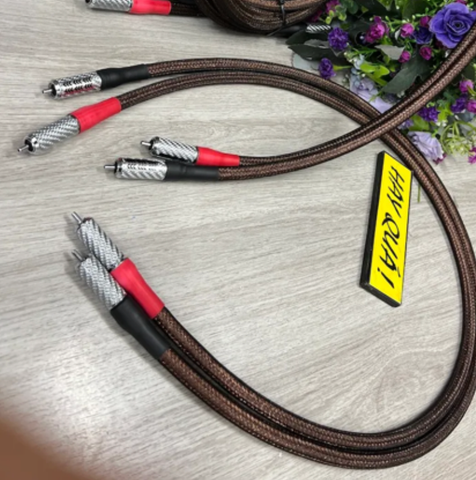  T11-02C Dây tín hiệu đồng Litz 99.9% pure cooper - LITZ RCA Cable 