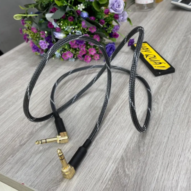 T11-13F Dây hai đầu jack 6.3mm Audiophile