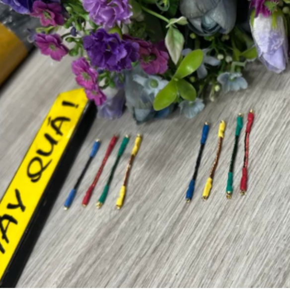 T7-11C Bộ dây nối kim máng cho mâm than - Pure copper 99,999