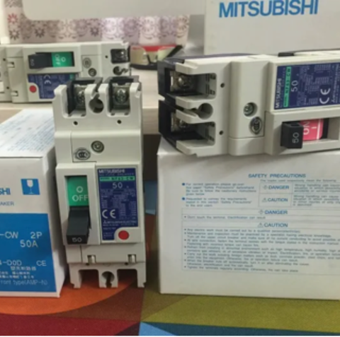  T15-04A Cầu dao tổng - MITSUBISHI 50A AUTO BREAKER 