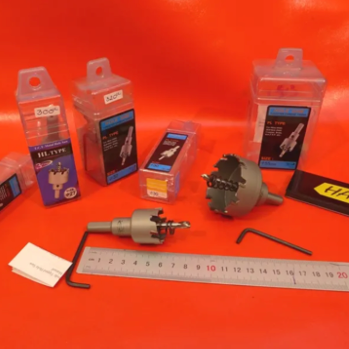 T17-07A Lưỡi khoét lỗ hợp kim - Thi công gắn chân bóng cho các loại âm ly đèn