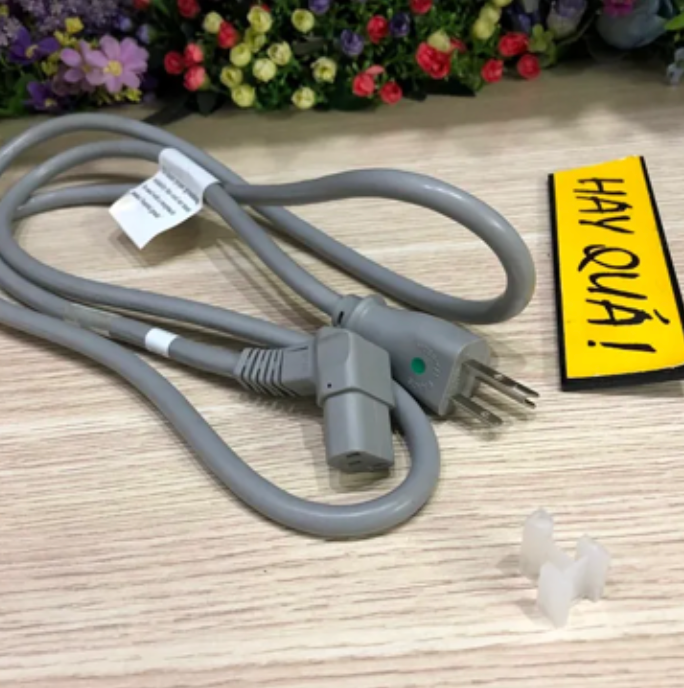 T12-18B (Hết hàng) Dây nguồn tiêu chuẩn Mỹ - Canada thông dụng