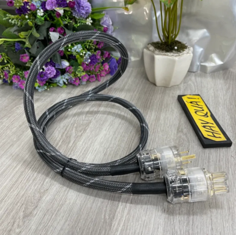  T12-14A​ Dây nguồn Mỹ - Teflon Silver Plated Copper Wire - Tạm hết hàng 