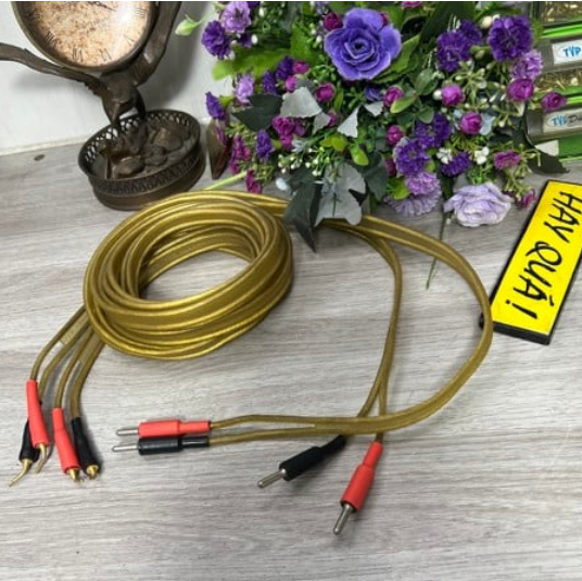 ​T12-05A​​2 Dây loa Van den Hul THE CLEARWATER (Halogen free) - Made in EU - Đã qua sử dụng - Hết hàng