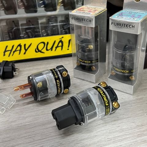  T1-02E Jack nguồn Furutech FI-11 (Cu) / FI-11M (Cu) 