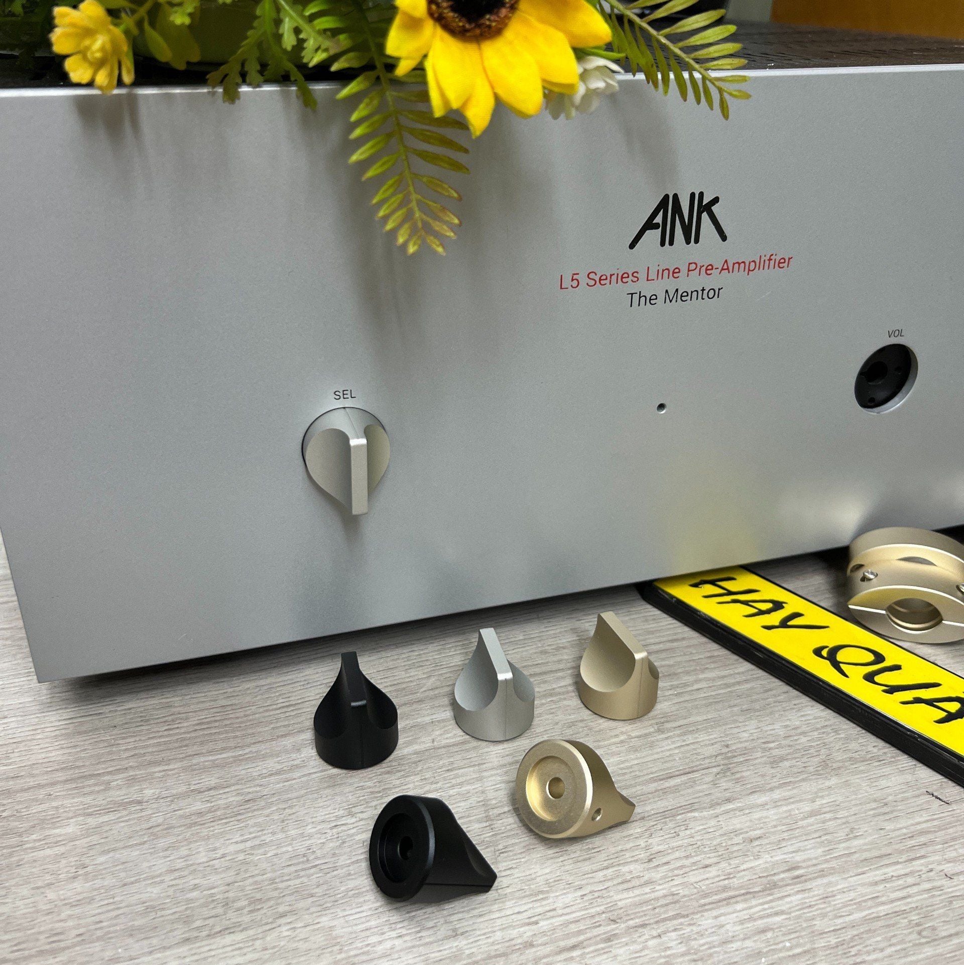 T6-17E​ Núm vặn volume - Núm xoay nhôm nguyên khối CNC - Knobs for amplifiers