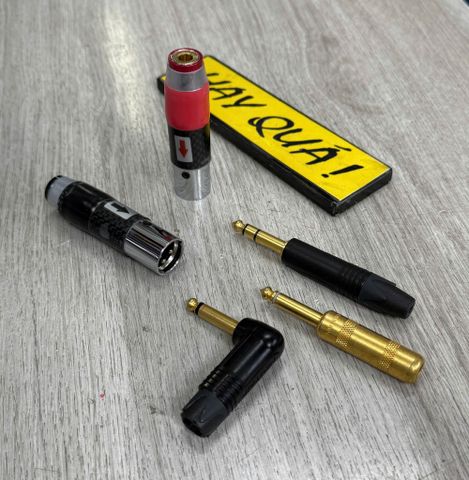  T6-22G Adaptor - Female 6.3mm to XLR adaptor 