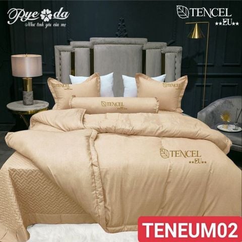 Bộ chăn ga gối tencel eu pyeoda 5 món
