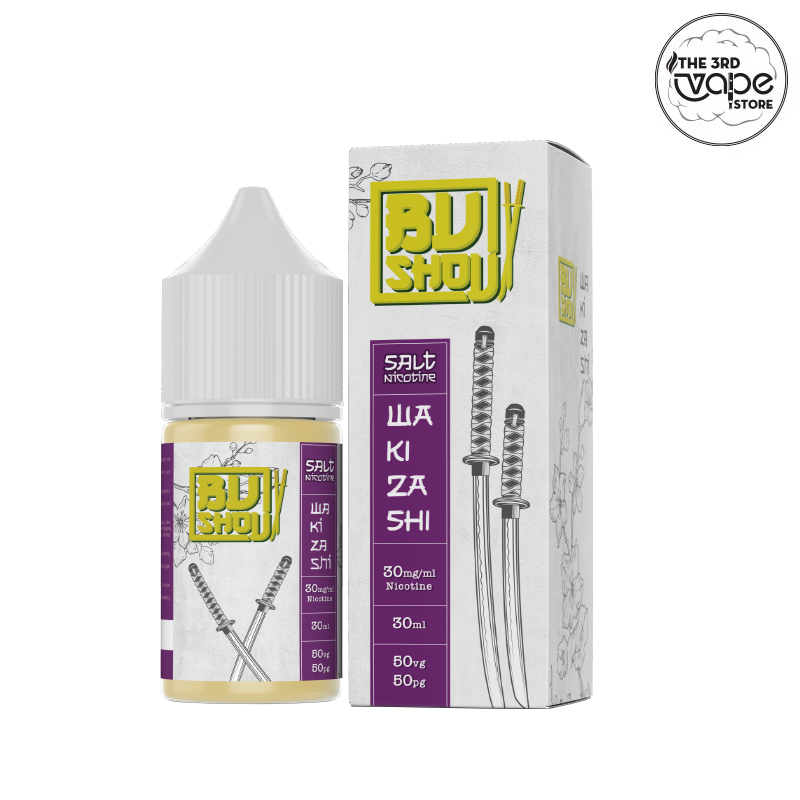  Bushou Trà Đen Quả Mọng Salt-Nic 30ml 