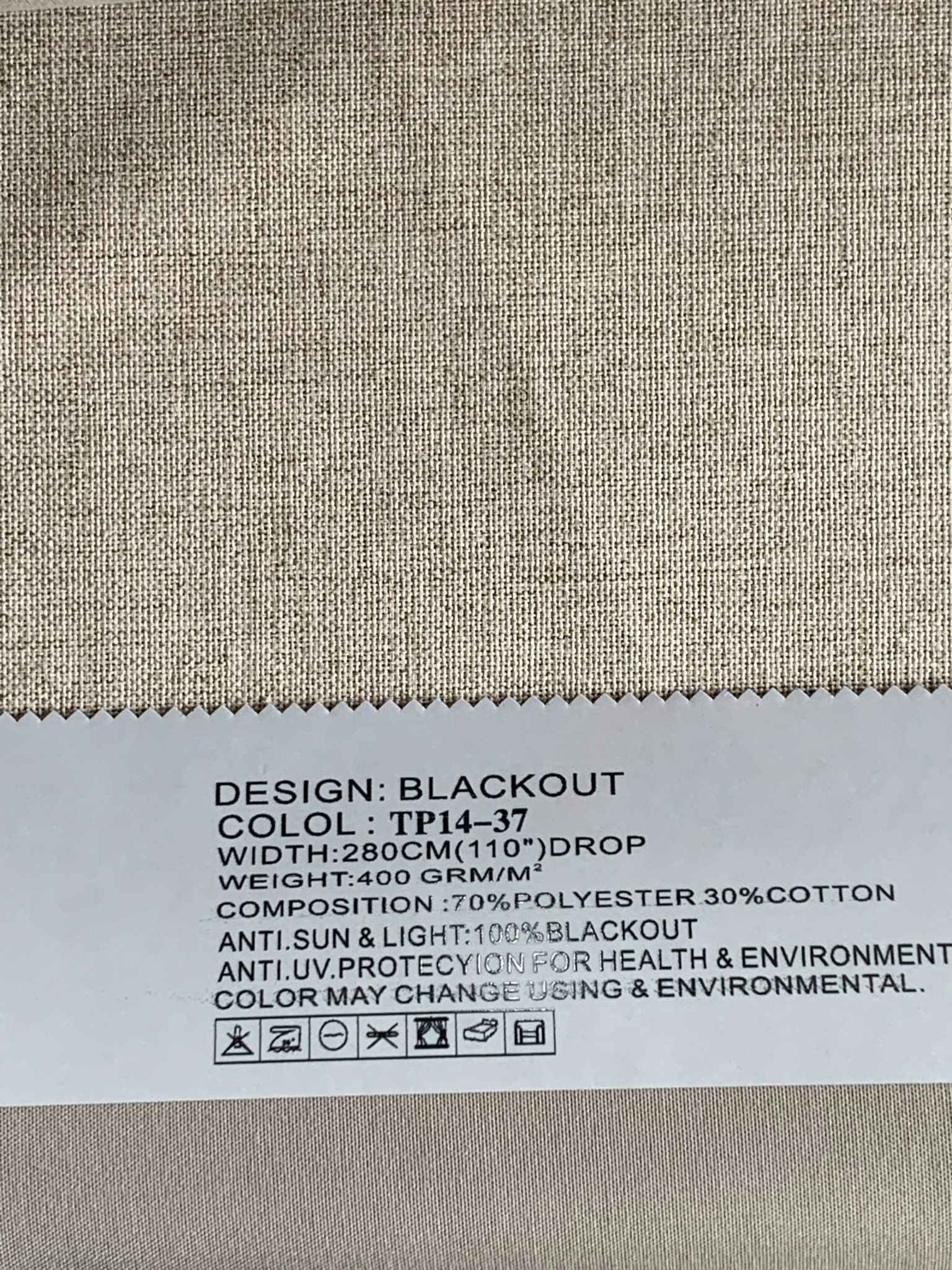  Vải Rèm cao cấp Khổ 280- Vải rèm cản sáng 100% - Gấm rèm BMT 