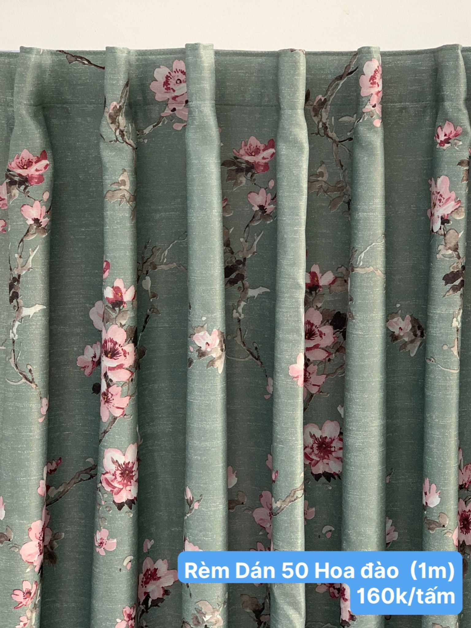  Rèm chống nắng May sẵn - Rèm Gấm 50 Họa tiết, màu trơn - Rèm cửa kiểu Dán tường giá rẻ BMT 