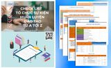  Check-list quy trình tổ chức sự kiện huấn luyện đào tạo 