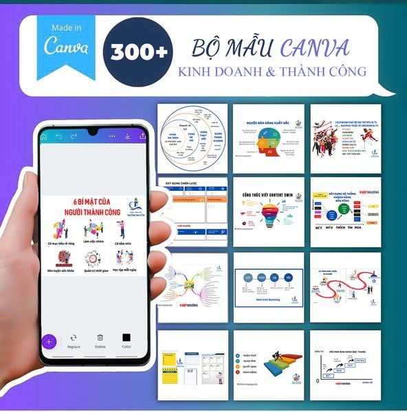  300 template canva dành cho Coaching - Marketing - Bán hàng - Leadership 