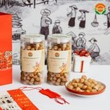  Set quà "Gấp Đôi Yêu Thương" - 02 Hộp Long Nhãn Lồng Hạt Sen 500gr 