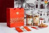  Set quà "Gấp Đôi Yêu Thương" - 02 Hộp Long Nhãn Lồng Hạt Sen 500gr 