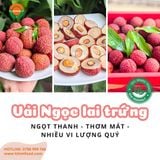  Vải Ngọc Lai Trứng Hữu Cơ 