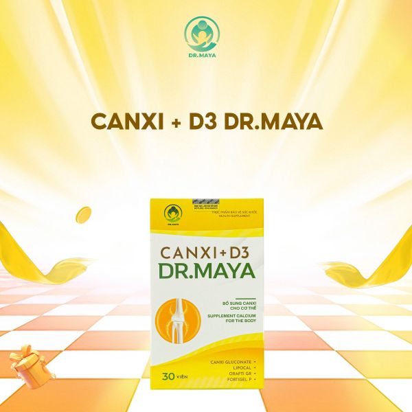  Canxi + D3 Dr.Maya 