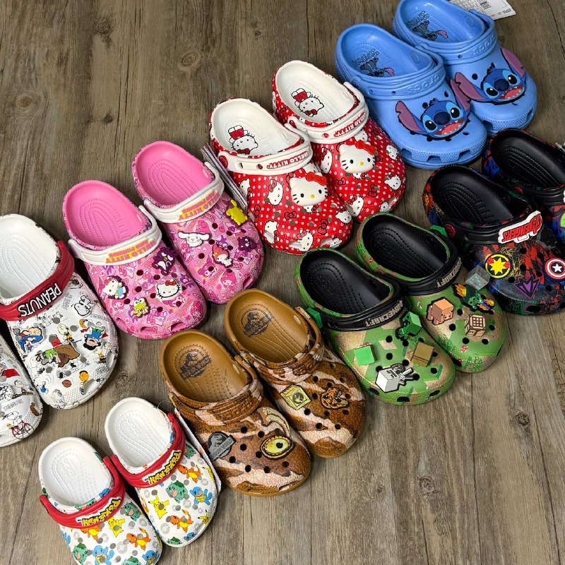  Dép Crocs Kid Clog Disney Stitch HN Blue 