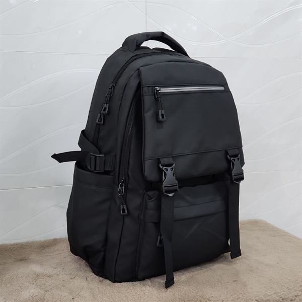 Hansamu versatile waterproof backpack CN Black