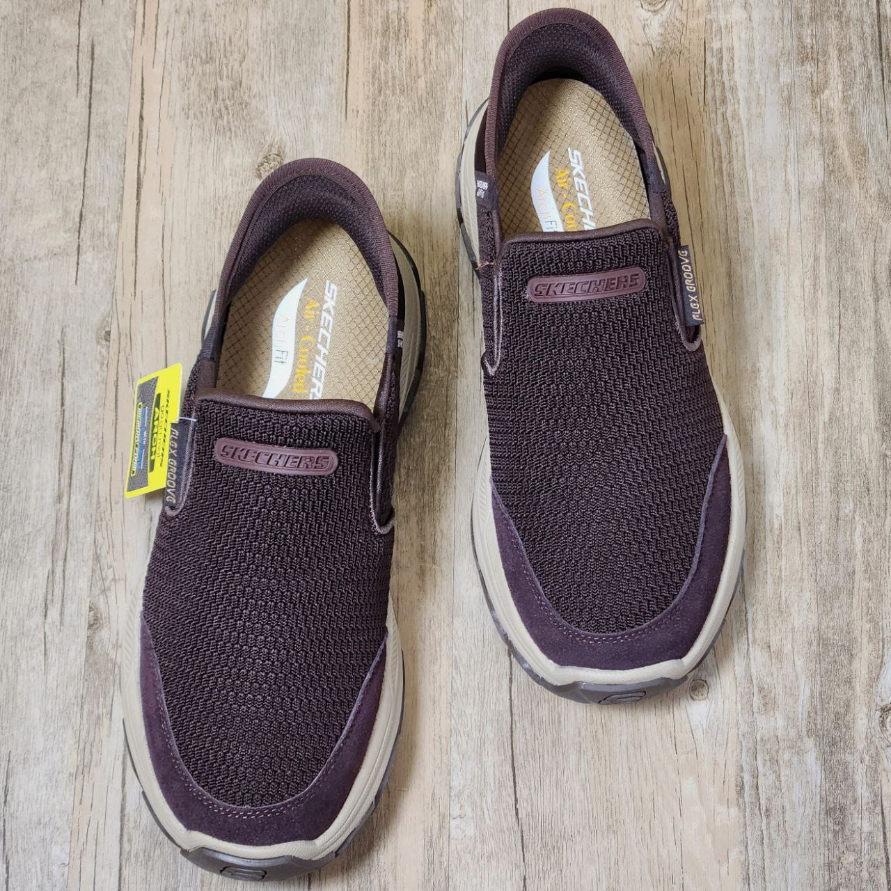 Giày Skechers GoStep Slip-ins HN2 D.Brown