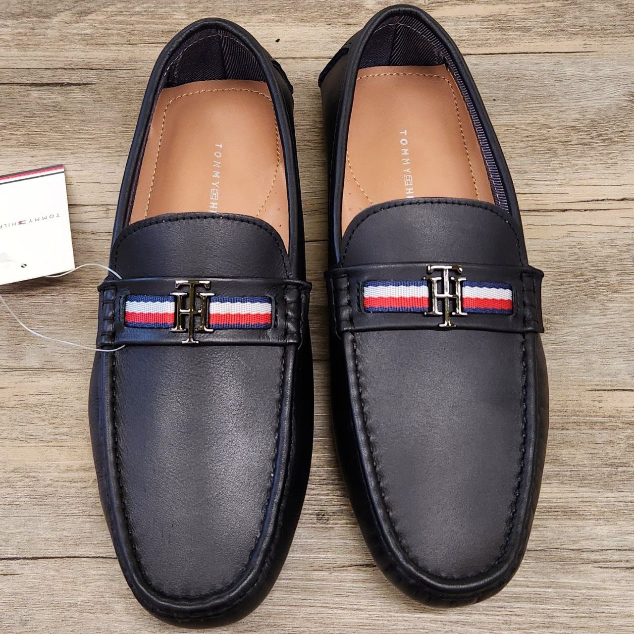 Tommy Hilfiger AD Black Loafers