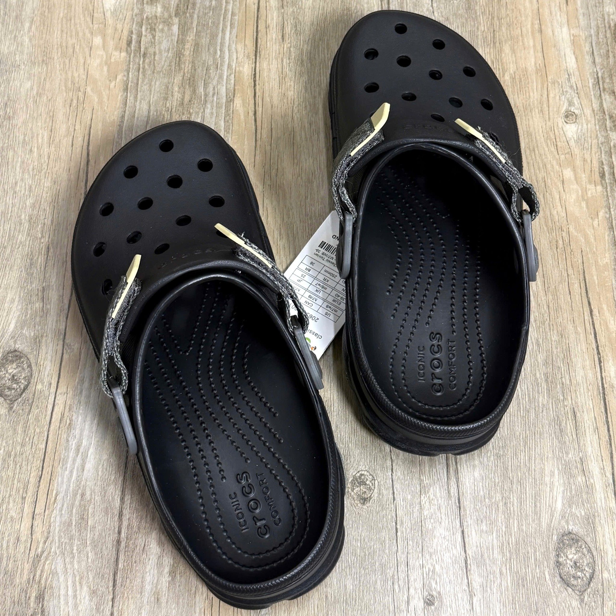 Dép Crocs Classic Terrain Clog HN2 Black