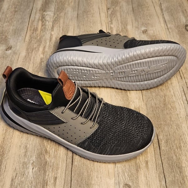 Giày Thể Thao Skechers Delson 3.0 Cicada BS Black
