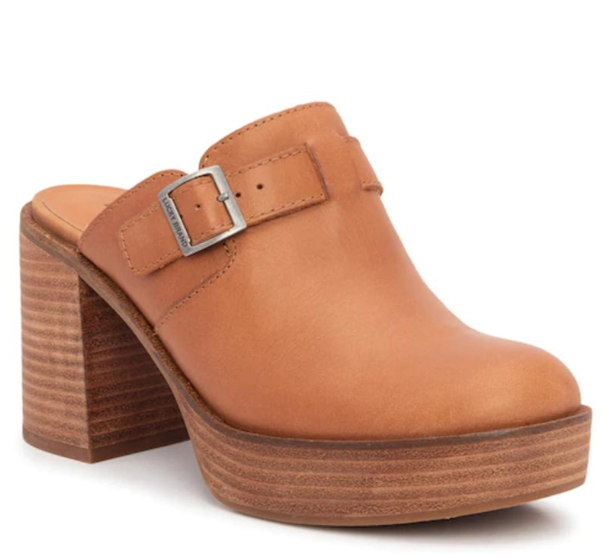 Lucky Brand Odibell Platform Clogs HN Tan