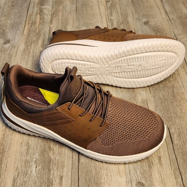 Skechers Delson 3.0 Cicada BS Brown Sneakers
