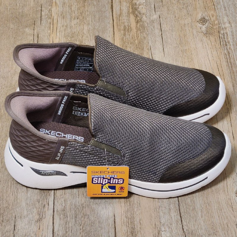 Skechers Slip-Ins 216259 MV Taupe Sports Shoes
