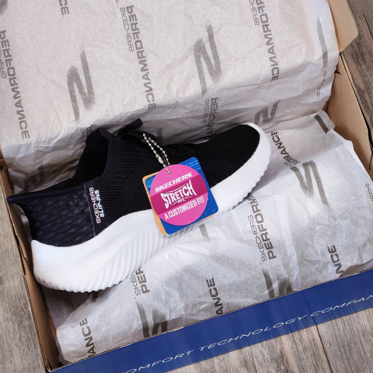Giày Thể Thao Skechers Slip-ins KN988-7A MV2 Black