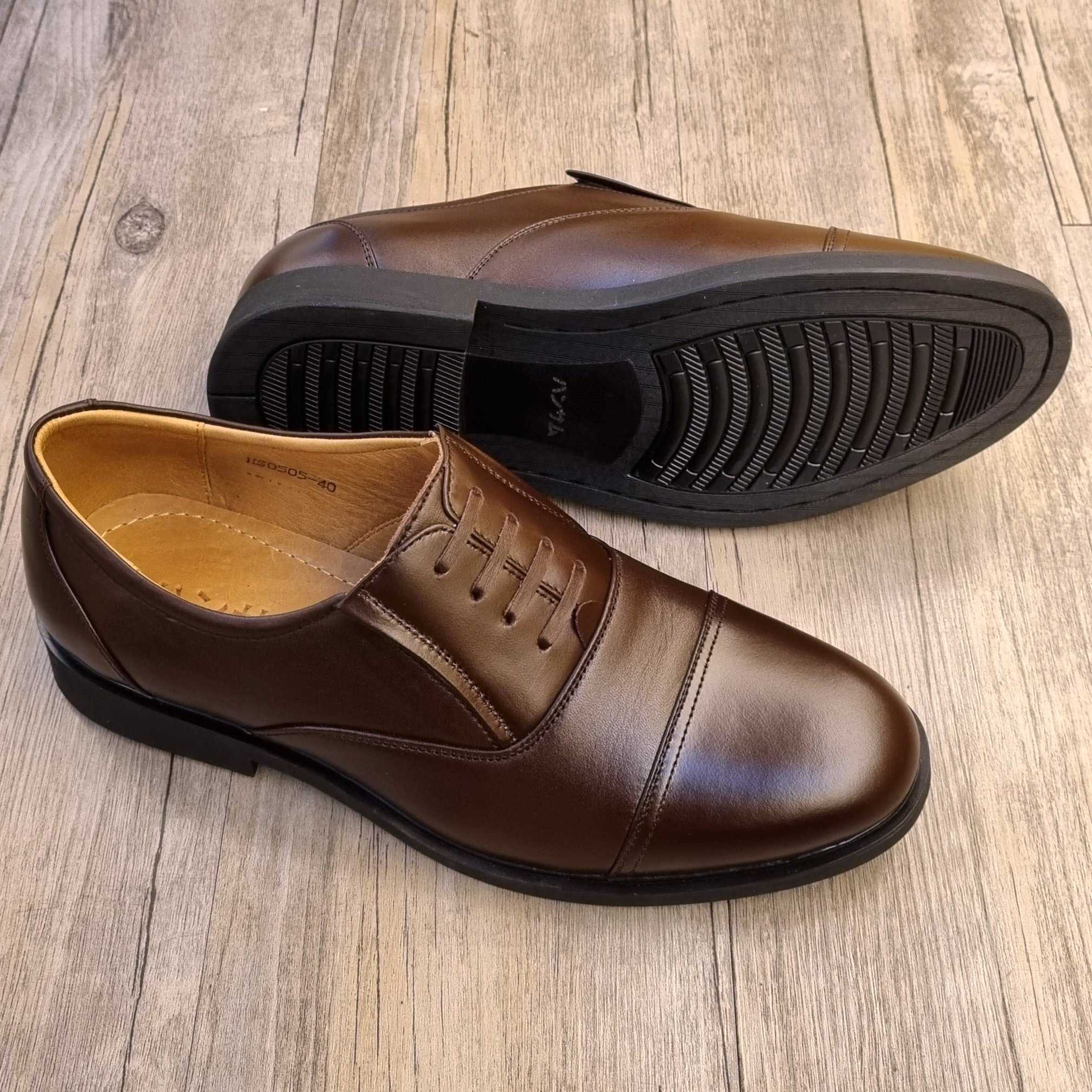 Hansamu leather loafer KT Brown 3