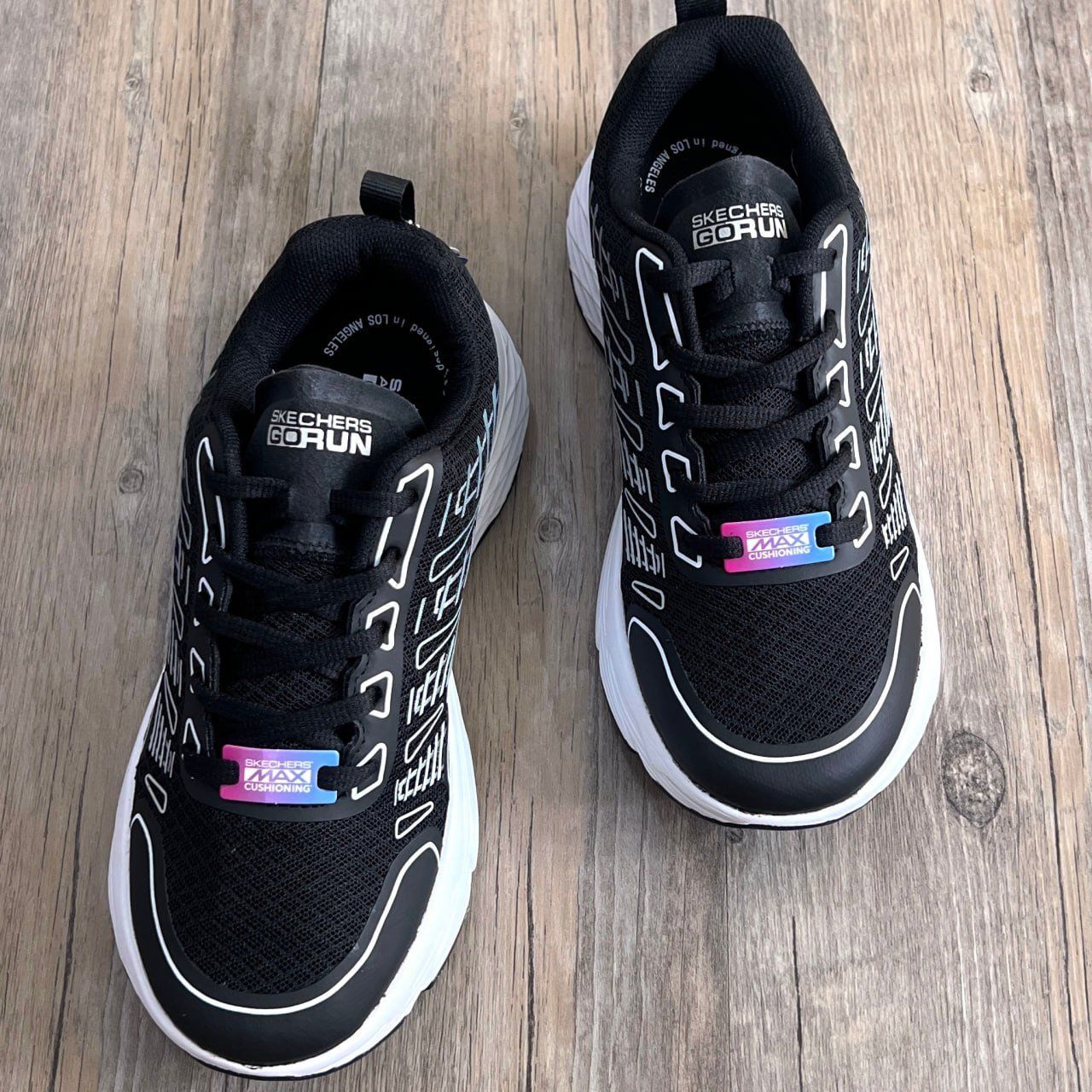 Skechers Max Cushioning DD Black Sports Shoes