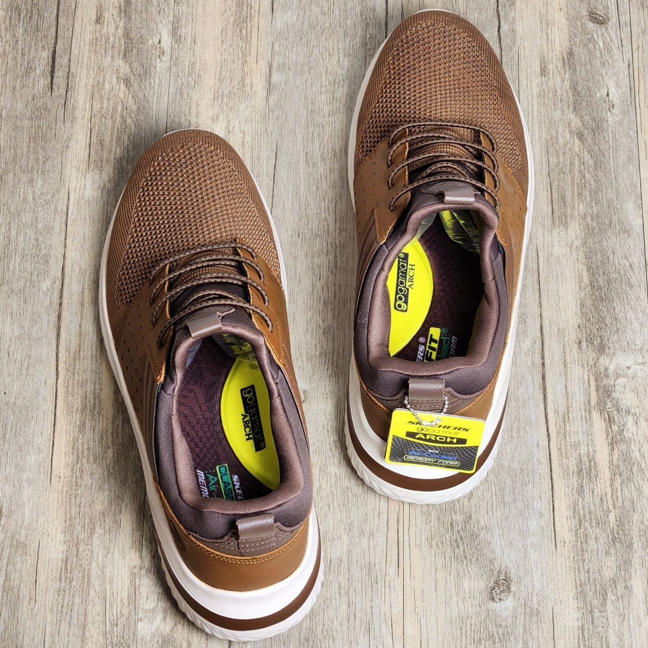 Skechers Delson 3.0 Cicada BS Brown Sneakers