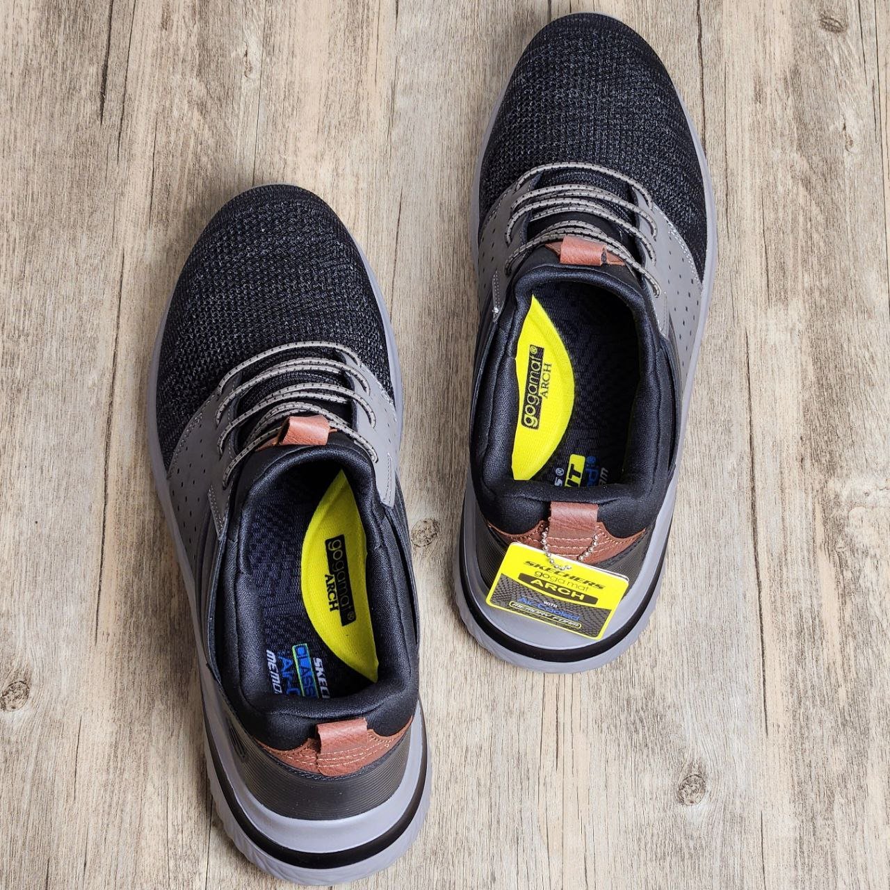 Giày Thể Thao Skechers Delson 3.0 Cicada BS Black